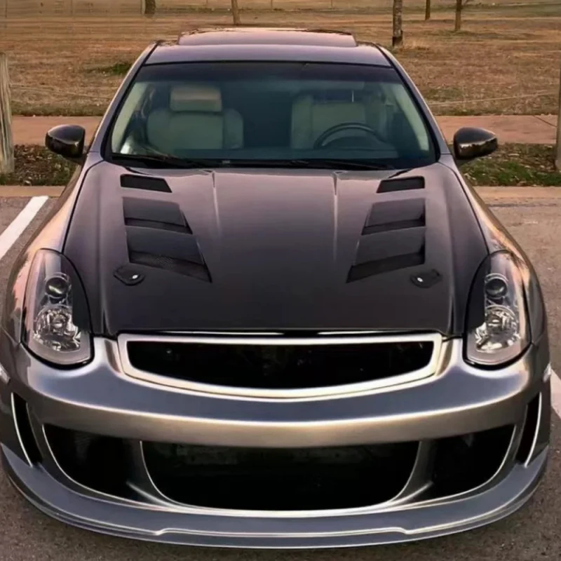 Carbon Fiber Bonnet For G35 G25