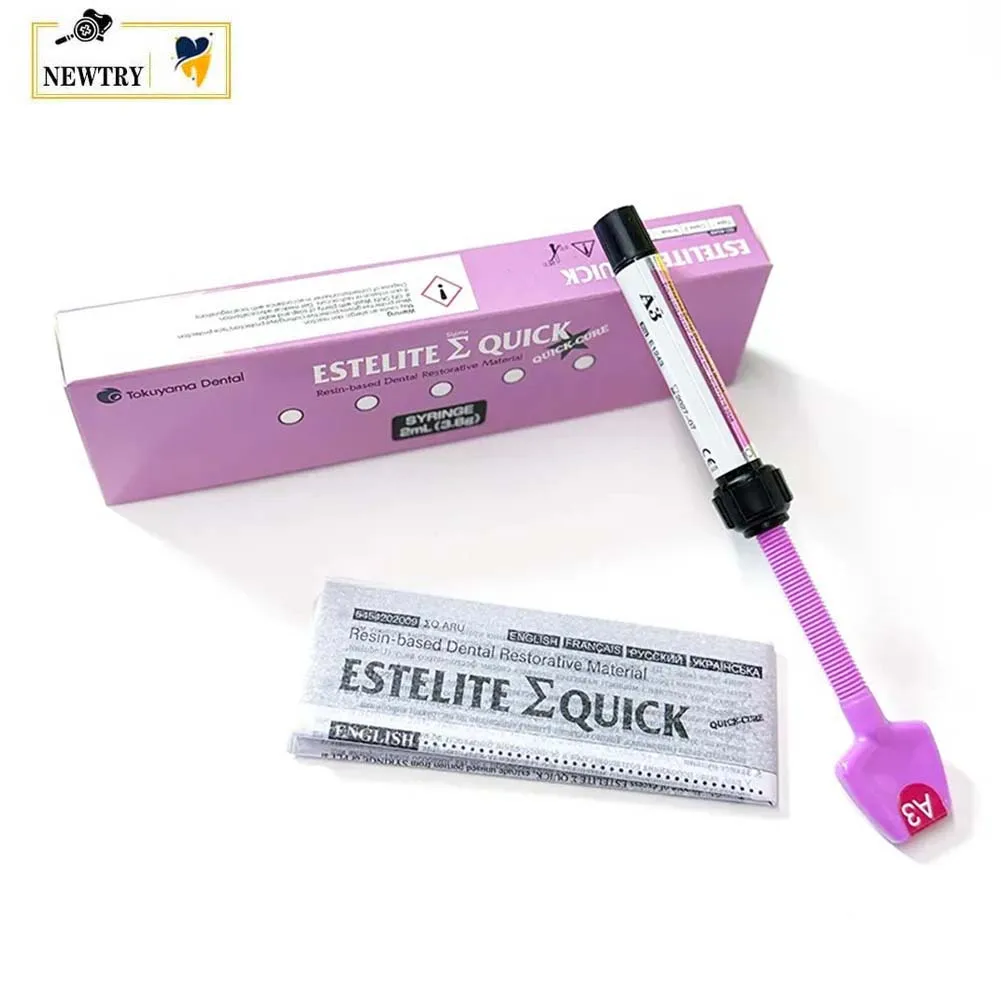 Tokuyama ESTELITE Σ QUICK Dental Composite Resin Light Curing Tooth Filling Material Class I-V Cavity Restoration Bond Adhesive