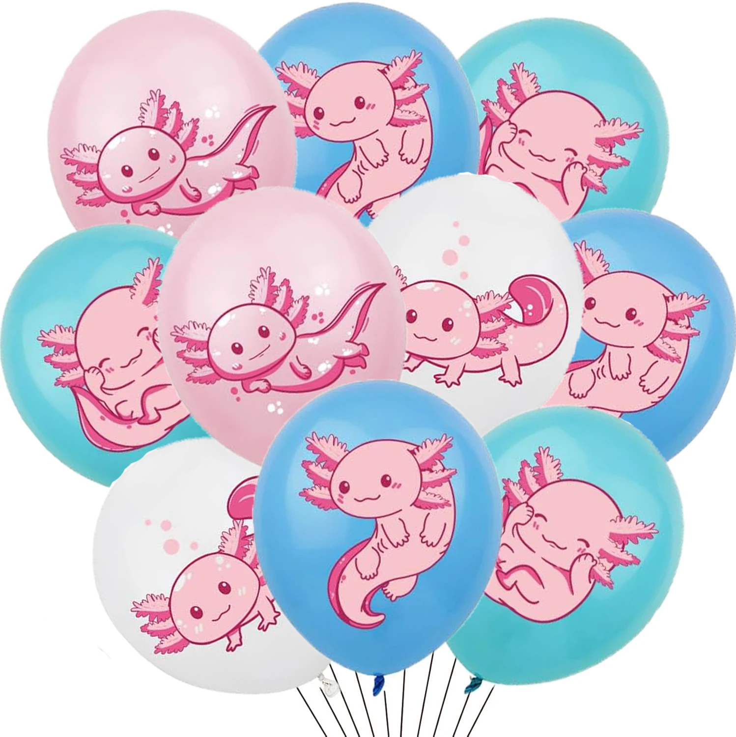 Axolotl Party Dekoration Axolotl Party Ballons Axolotl Party Tischdecke Axolotl Party Supplies
