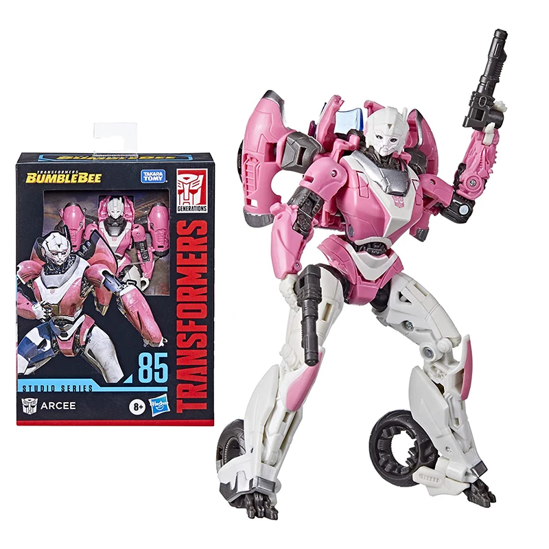 

Оригинальные Игрушки Трансформеры Studio Series 85 Deluxe Class Bumblebee Arcee, фигурка модели, коллекционная игрушка, подарок на день рождения