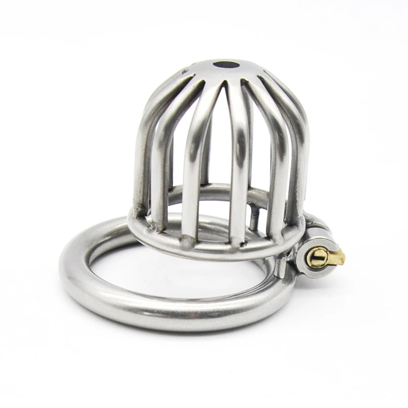 304 Stainless Steel Male Penis Chastity Cage Cock Ring Belt Device Stainless Sex Toys for Men Adult Bdsm Bondage Gear Equipment