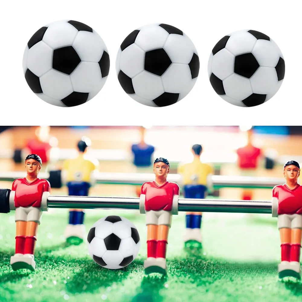 2db Gyanta foosball Futball Plató golyós beltéri játékok Futball-labda 28mm 32mm 36mm Plató Futball-labda játékok golyós foosball alkatrészek