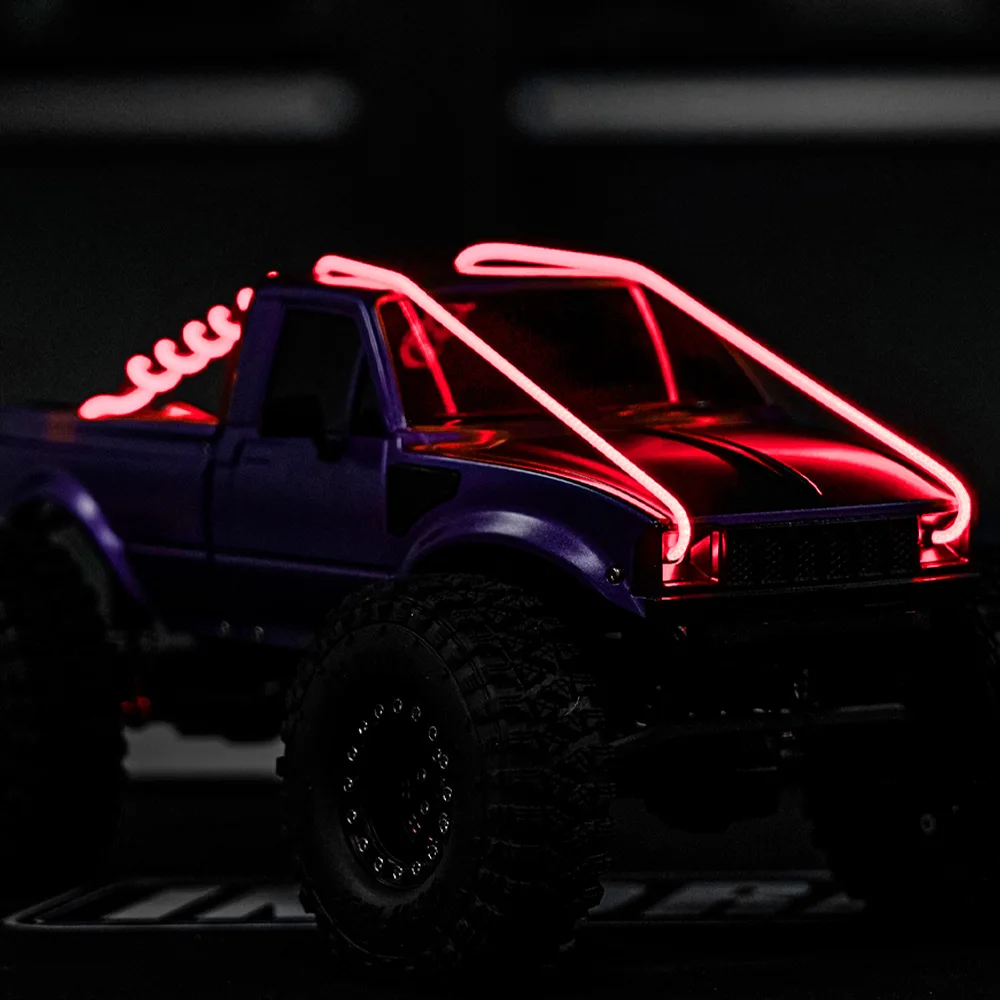 9IMOD 300MM LED Color Light Strips Flexible Cutable Lamp For SCX24 TRX4M UTB18 1/24 Car