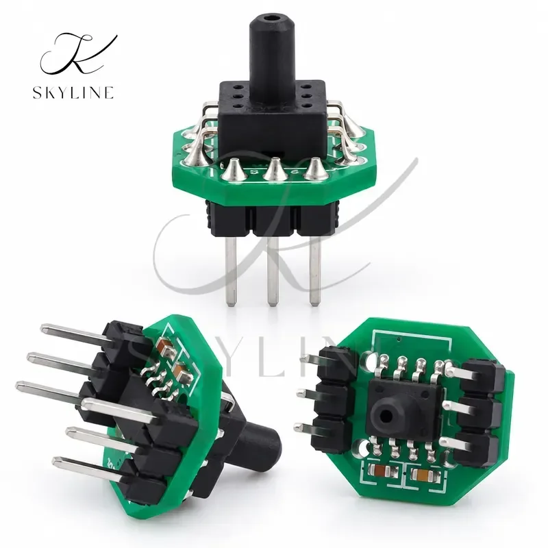 XGZP6847D Digital IIC Pressure Sensor Module I2C Output -100 To 100kPa Positive And Negative Pressure