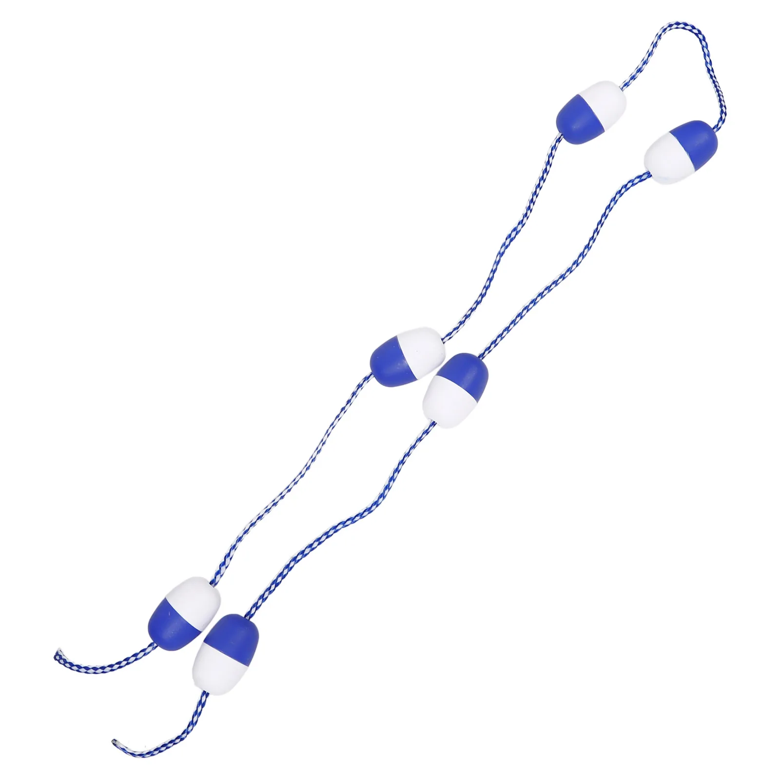 Divisor de segurança para piscina flutuante, 1 corda, linha flutuante, bóia de piscina, marcador de pista para zona de água rasa e separação