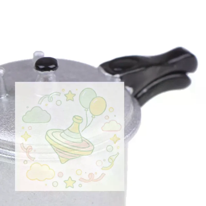 Cooking Utensil Pressure Cooker Kitchen Tools 1:12 Scale Dollhouse Miniature