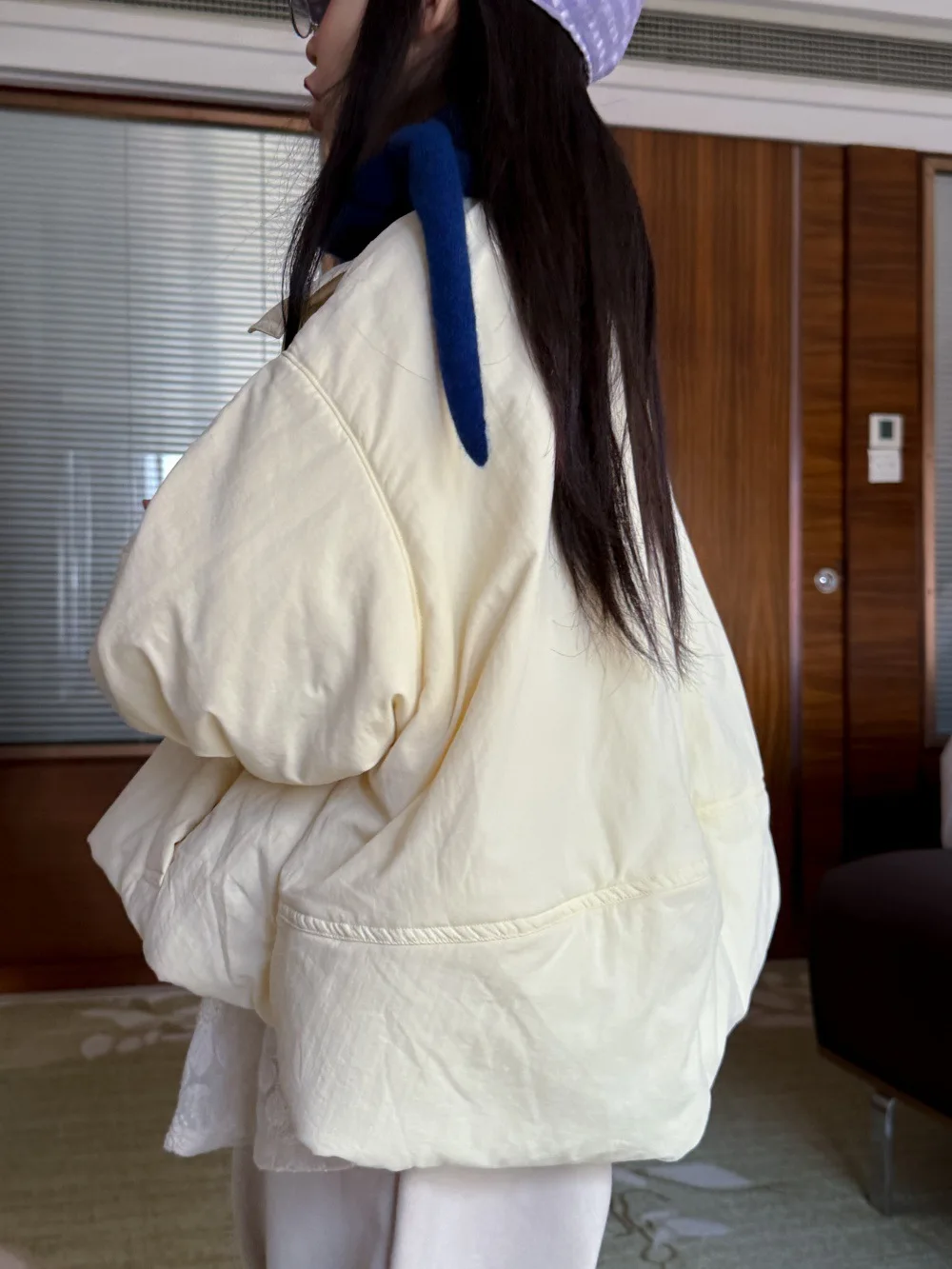 Детская одежда, модное свободное удобное пальто, осень-зима 202, новая теплая хлопковая стеганая куртка в корейском стиле для девочек