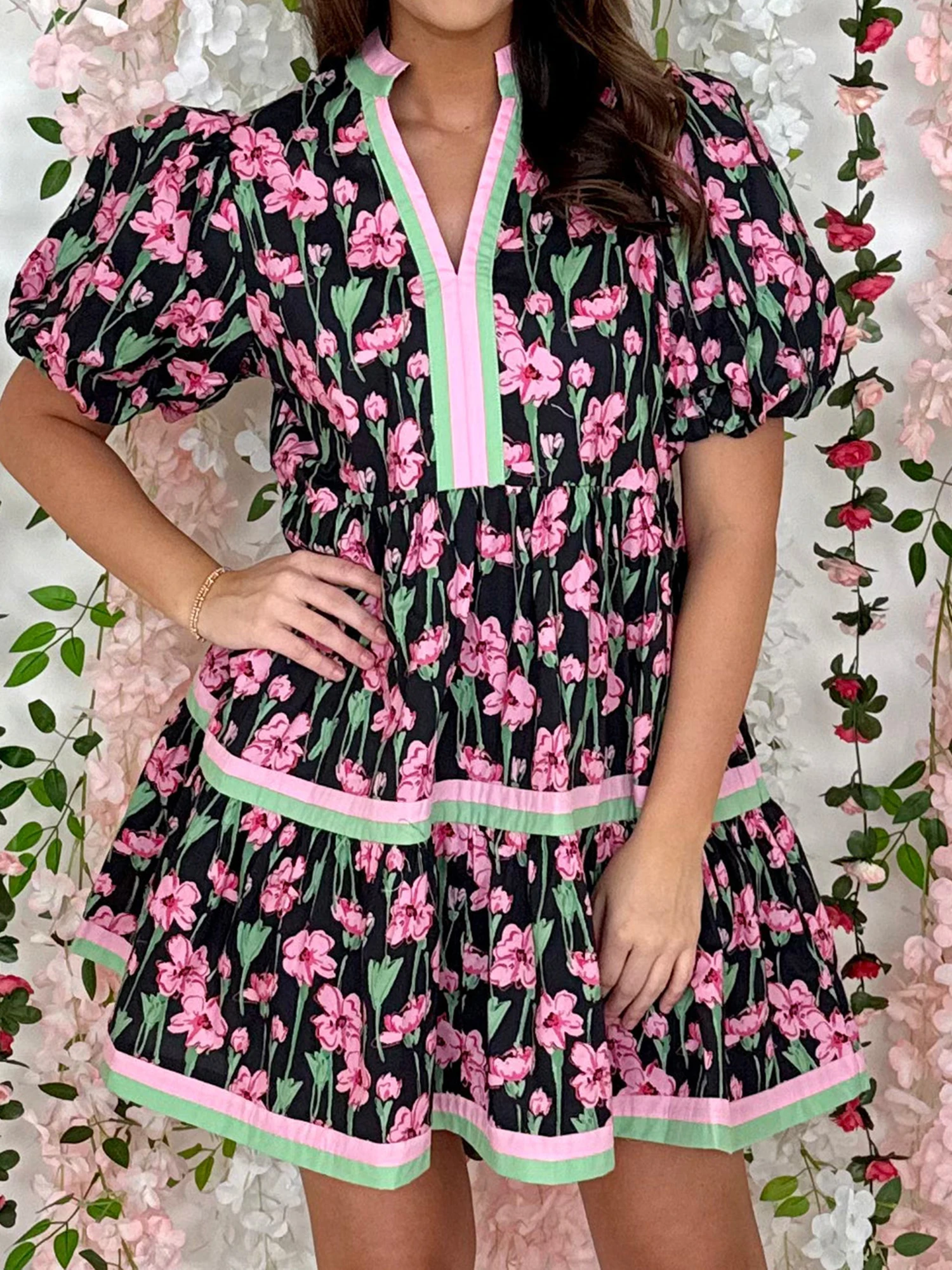 女性のオフショルダーマキシドレス長袖ソリッドカラーフリル裾ボヘミアンビーチパーティードレスエレガントなイブニングドレス