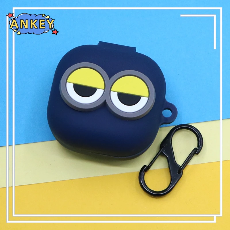 Компактный защитный силиконовый чехол для JBL T280TWS X2 с большими глазами, милые Мультяшные Чехлы, беспроводные наушники TWS, портативные наушники