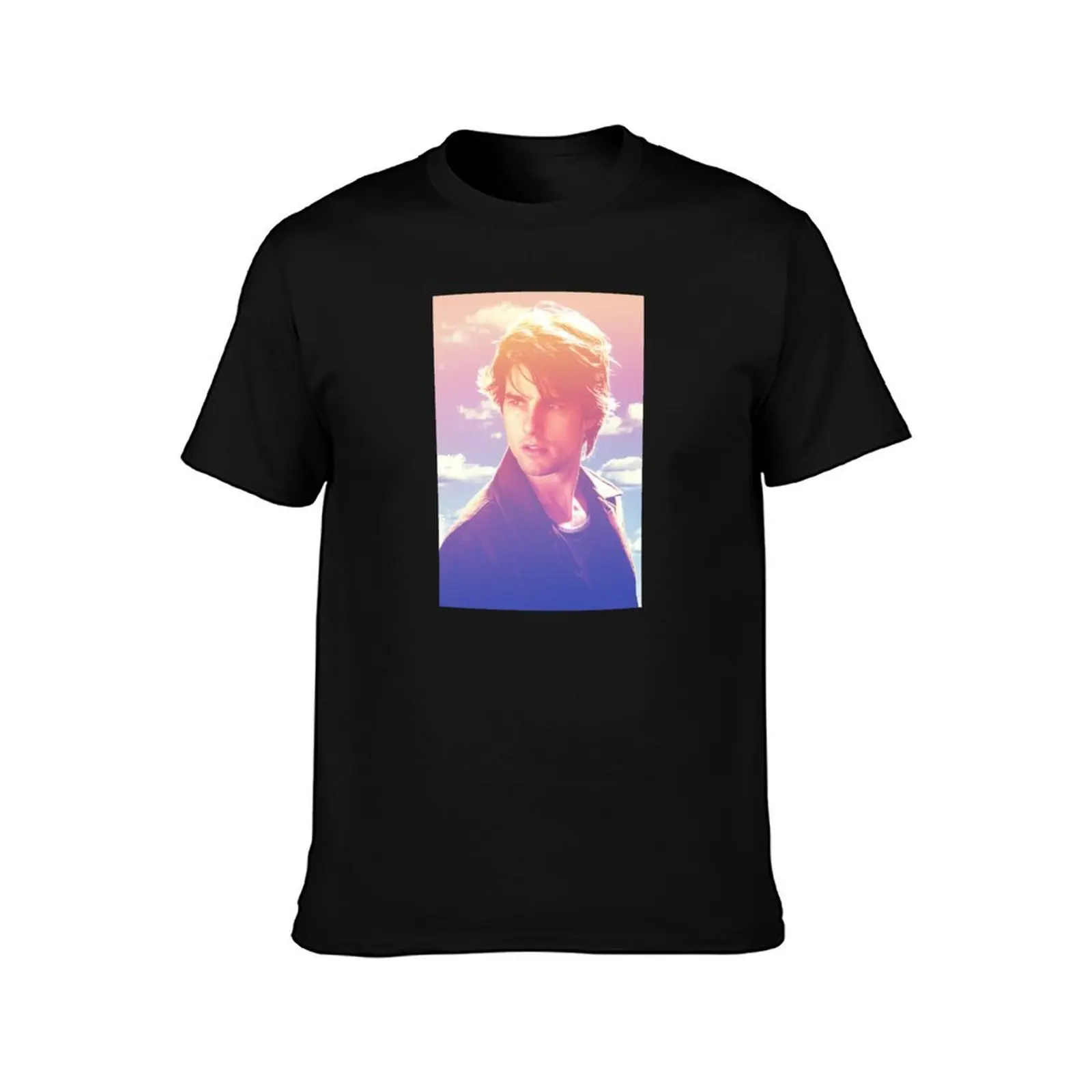 Vanilla Sky 2 T-Shirt All Match Print Short Sleeve Top T-Shirt