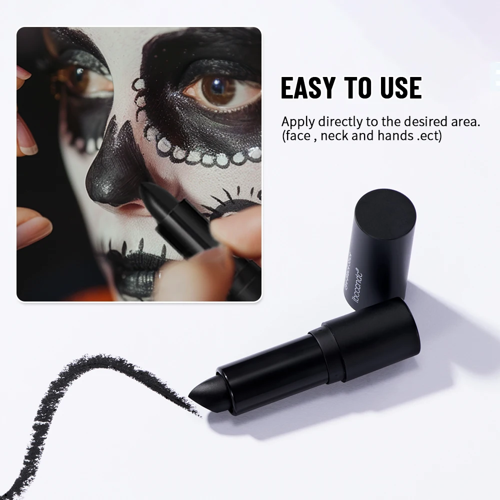 カモフラージュアイブラックスティック、特殊フェイスメイク、リップフェイスペイント、サッカー、野球、ソフトボール、スポーツ