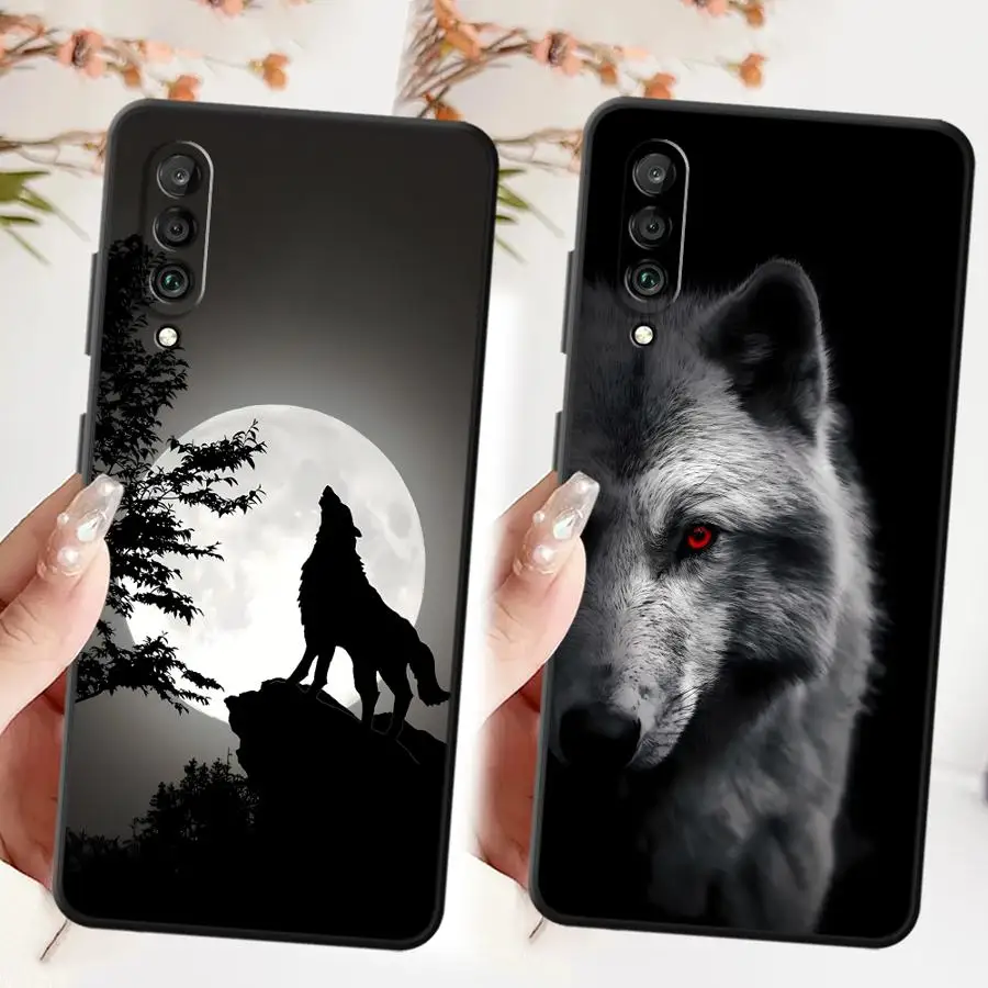Soft-Shell-Handyhülle für Huawei P30 P20 Pro P Smart 2019 P20 Lite 2018 P20 P40 Lite Cool Wolf