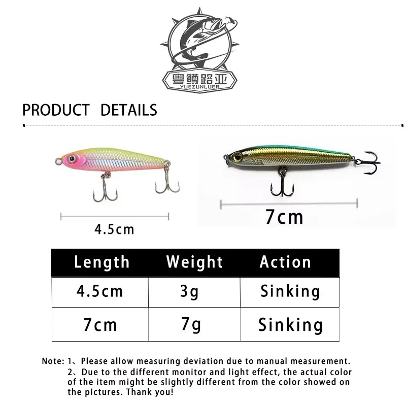 1 Stück Mini-Vibrationsköder 45mm 3g/7g 70mm Angelköder Wobbler Schwimmköder Künstlicher Harter Köder für Süßwasser-Angeln – Detail 6