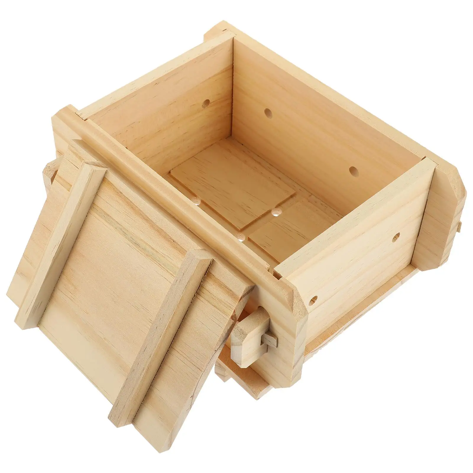 

Tofu Mold Wooden Curd Maker Onigiri Mould Diy Tool Press Rice Shaper Kitchen Bar Supplies Practical Use