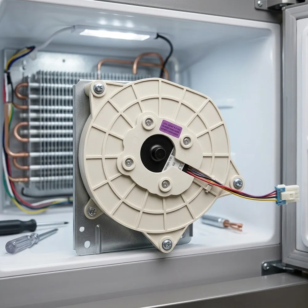For Fan Motor Replacement for Refrigerator Evaporator Compatible with EAU64824806 EAU63503706 Functional Compatibility