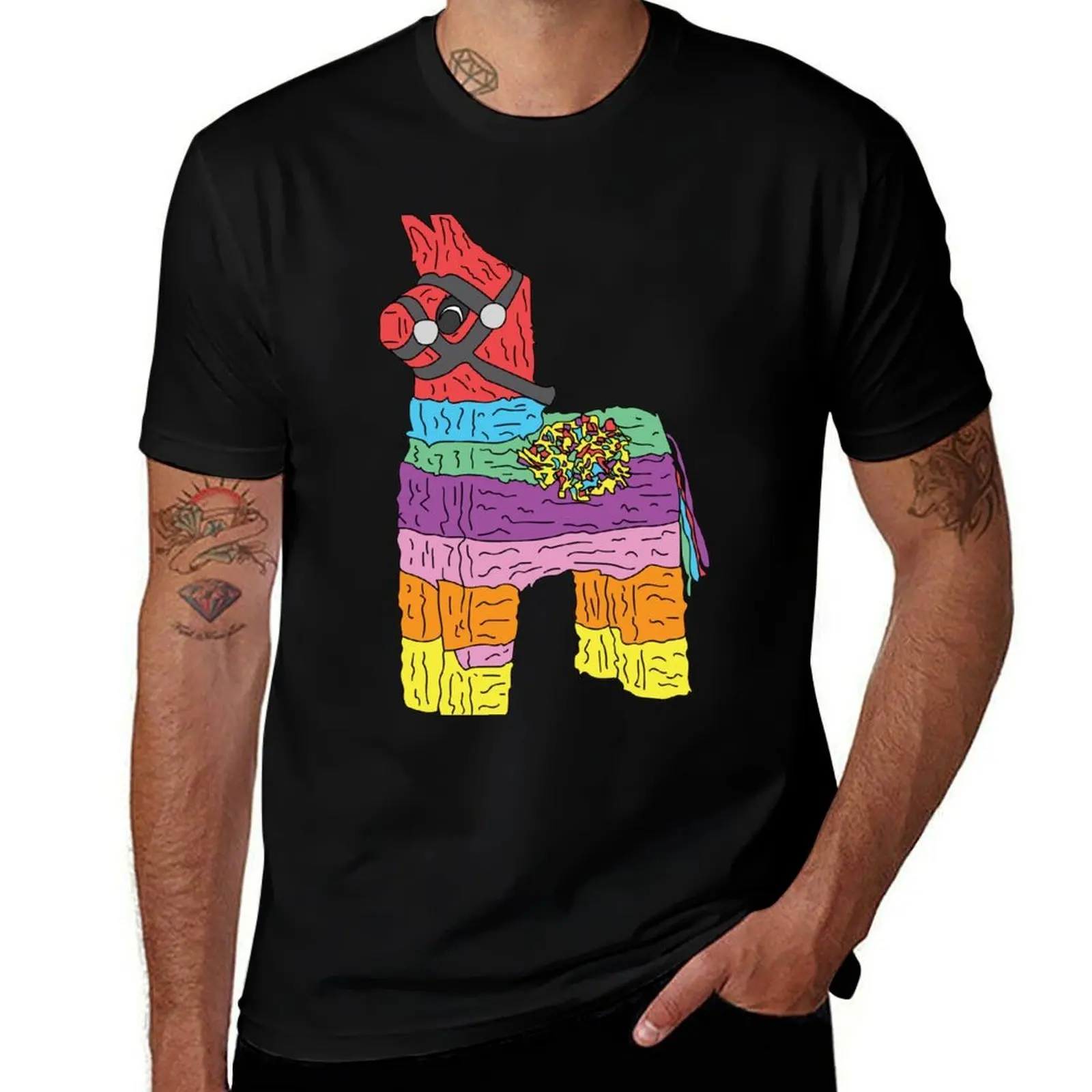 Gerald - Dillon Francis T-Shirt Basic Solid Color Short Sleeve T-Shirt