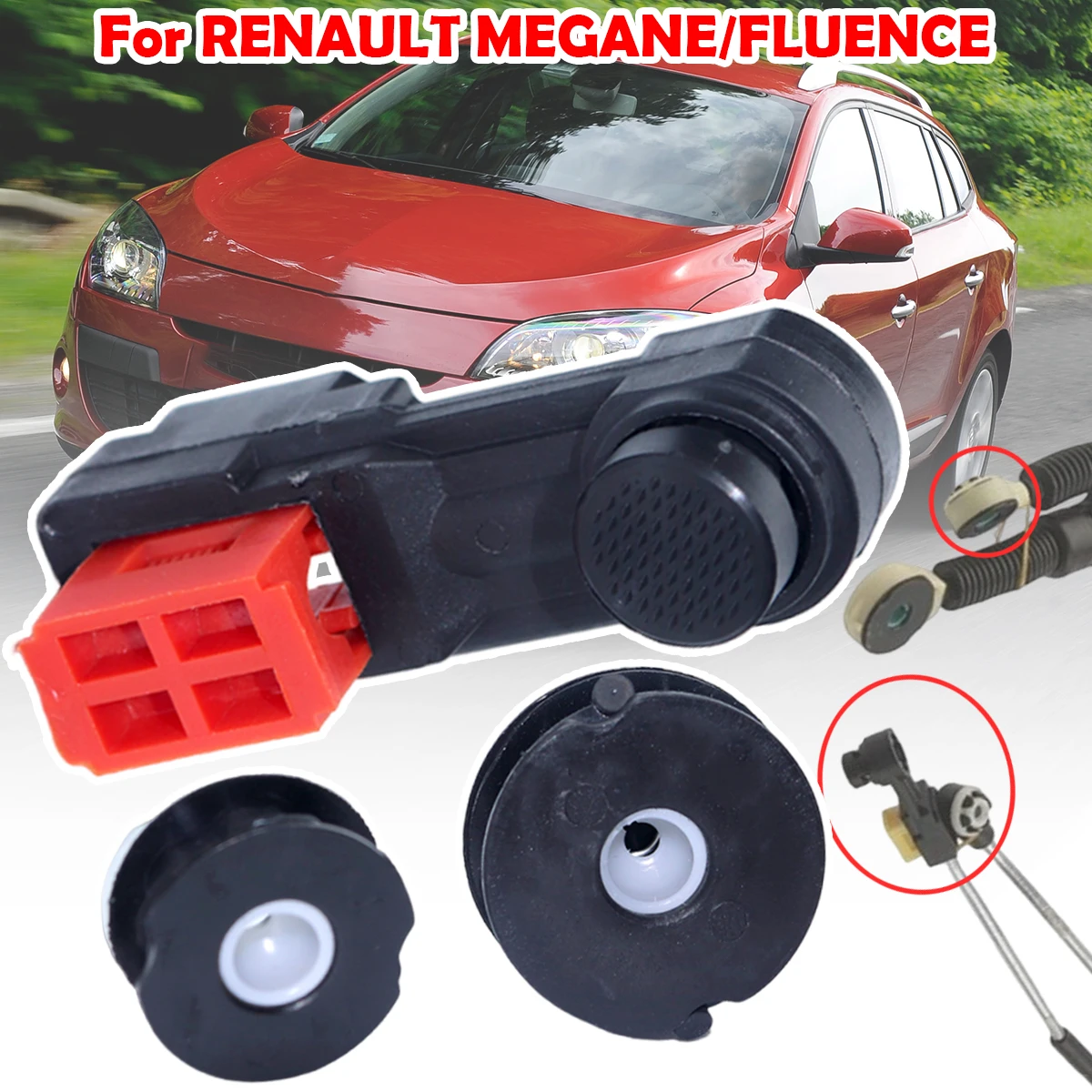 

Control Cable End Linkage Grommet Clip Repair Kit For RENAULT FLUENCE MK1 MEGANE MK3 Gearbox Linkage End Replacement 8200781046