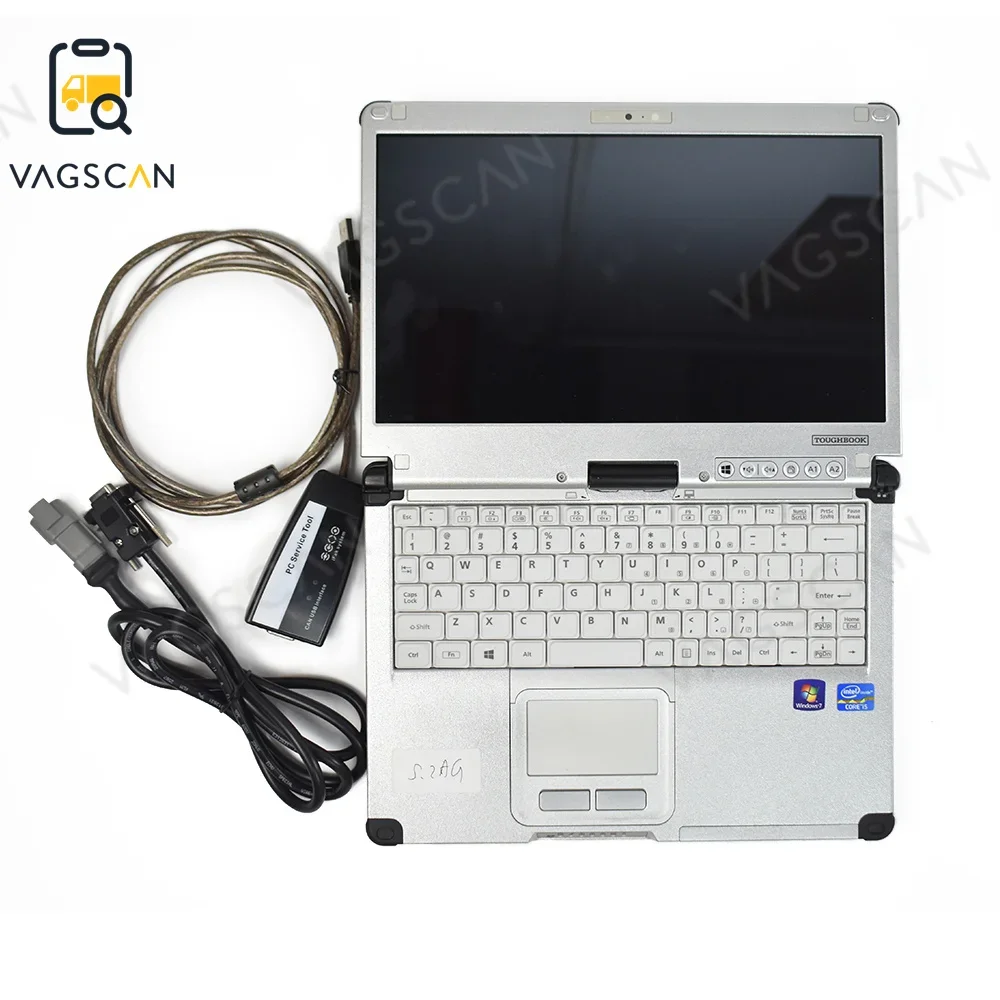 For Hyster Yale Diagnostic Tool  software Forklift CFC2 laptop  Ifak Can Usb Interface with Hyster/Yale PC Servicel Tool