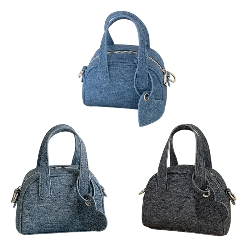 Women Denims Bag Top Handle Handbag Fashion Large Capacity Shoulder Bag Casual Bag Crossbody Bag for Daily