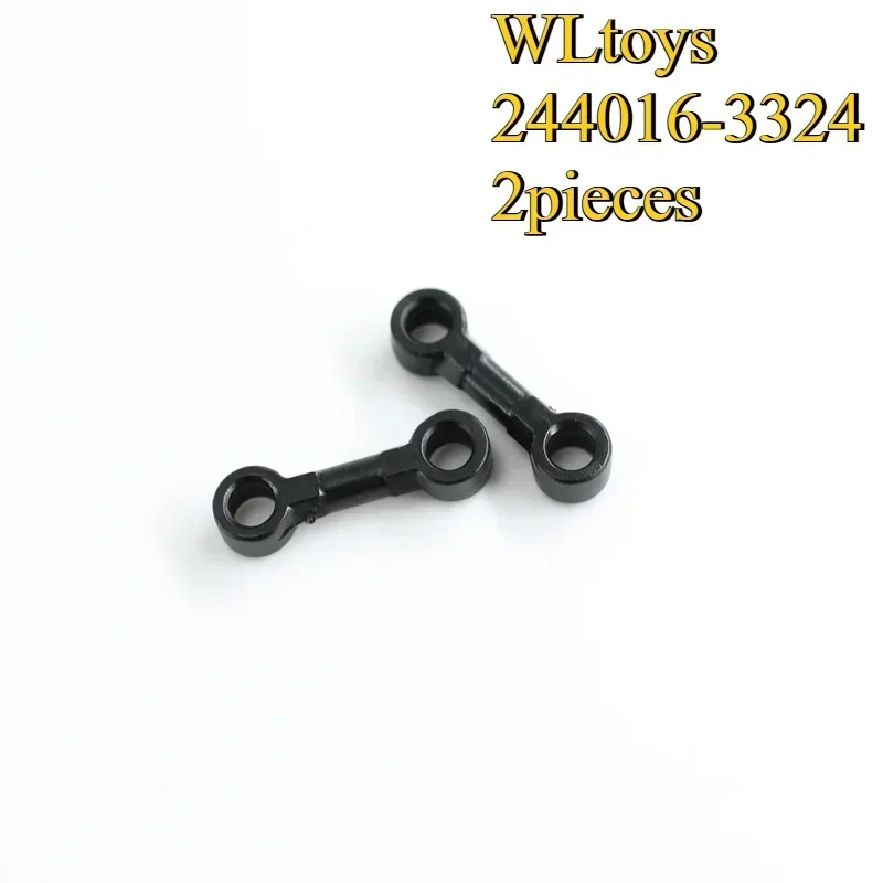 2pcs WLtoys244016-3324 RC Car Spare Parts Steering Rod