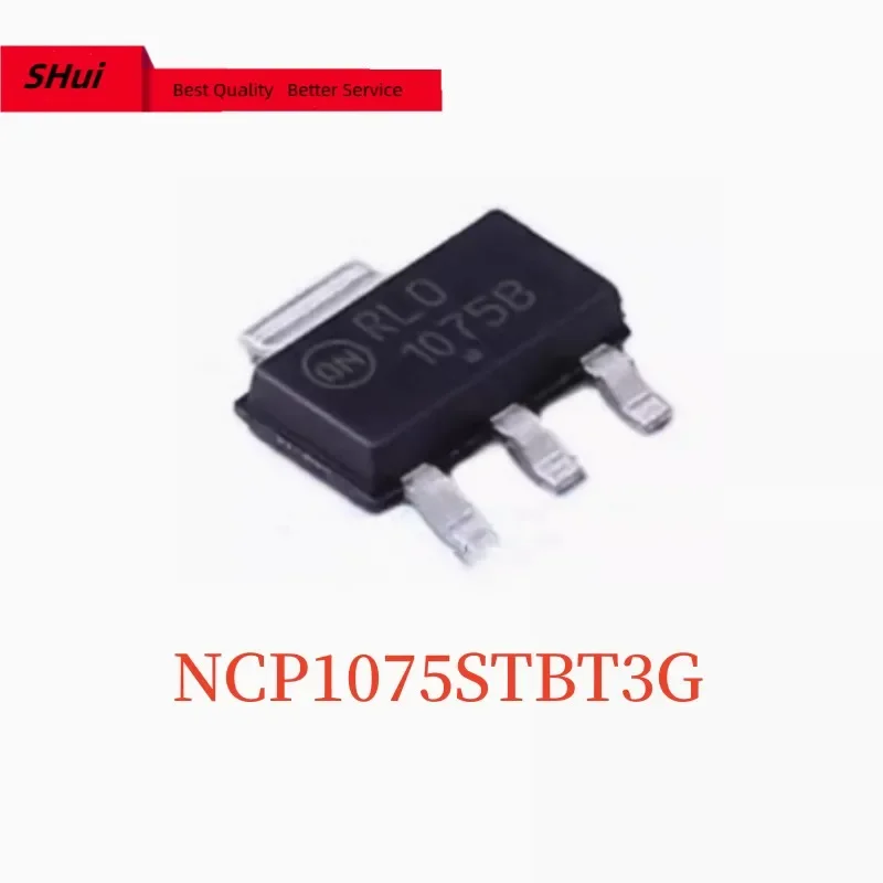 

10pcs NCP1075STBT3G 1075B SOT-223 AC-DC Controller And Voltage Regulator New