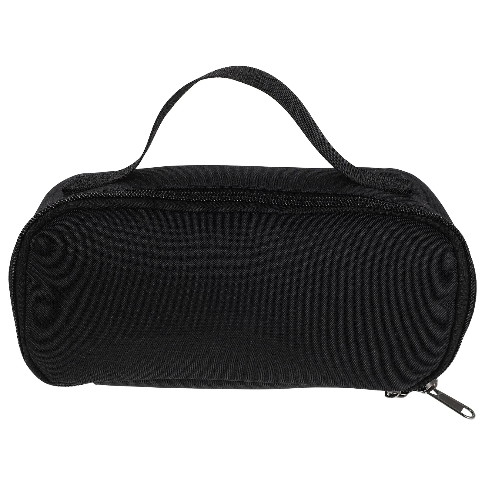 

Large Black Pencil Case Organizer Zipper Pouch Portable Handheld School Supplies Bag for College Teens Students