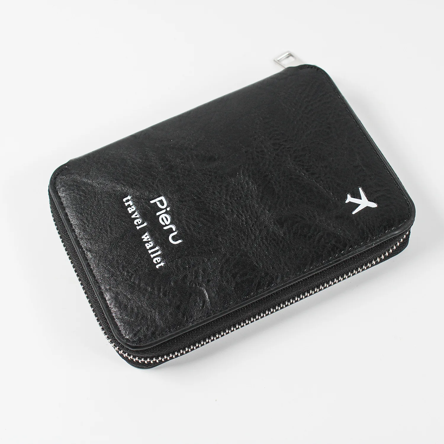 Multifunctional RFID anti-theft brush passport holder document bag travel wallet zipper storage document card bag passport bag