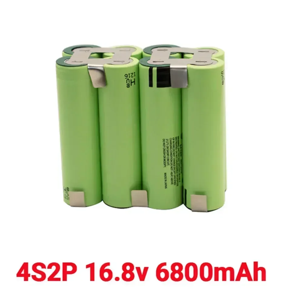 18650 Lithium Battery Pack 12V 16.8V 21V 3400mAh 6800mAh Screwdriver Battery Discharge Current 20A 18650 Rechargeable Battery