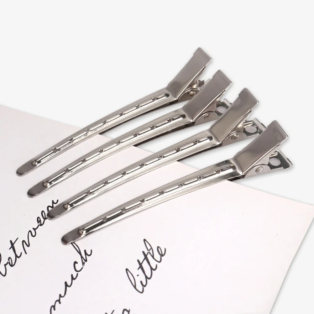 

12 Pcs Duck Billed Hair Clips Hairstylist Accessories for Makeup Application Barbers