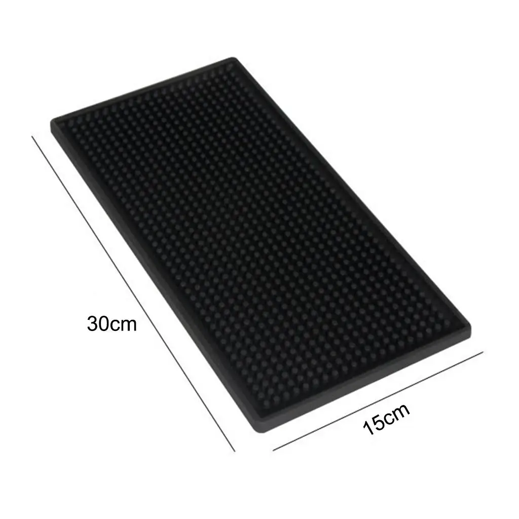Bar Mat PVC Bar Service Spill Mat for Cocktail Bartender Coffee Bar Countertop Mats Drying Mat Party Drip Cocktail Birthday Gift