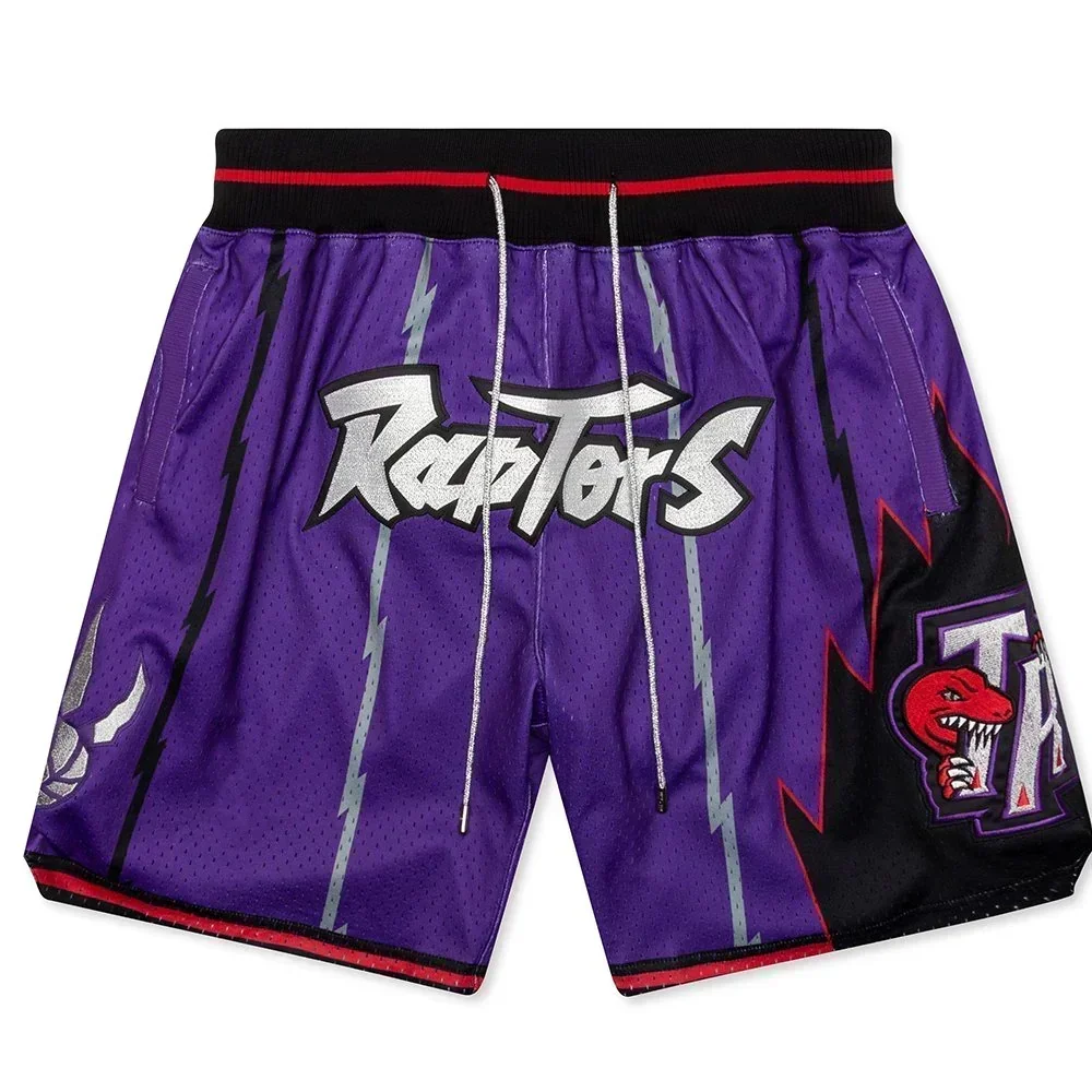 Basketball Jersey Shorts Adult Basketball Training Shorts Men\'s Summer Sports Shorts Canada Toronto Shorts Suit Shorts Raptors