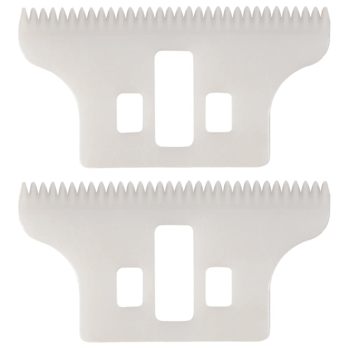 A61KK Ceramic Blade , 2Pcs Ceramic Cutter Blade Replacement for Wahl-Detailer T-Wide