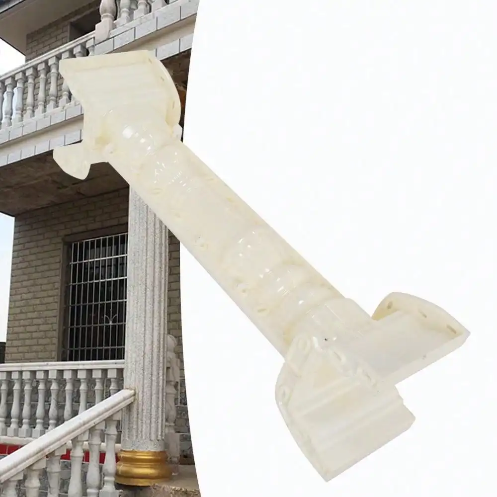 Plastic Balustrade Mold 89cm Roman Column Cement Mold DIY Casting Mould For Cement Railing, Concrete Railing Garden Balcony