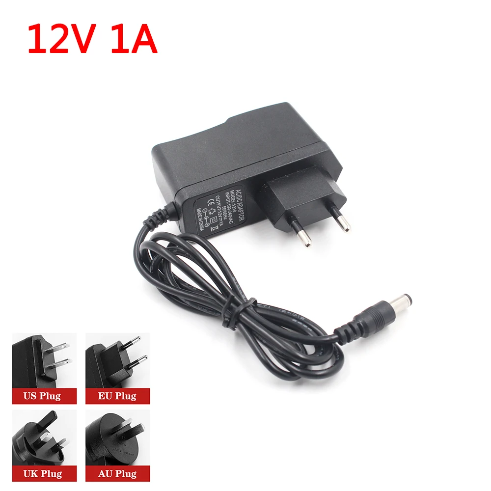 Universal Automatic 12V 1A 1000ma Battery Charger For Baby Buggy Children Toy Car Motorcycle Lead Acid Sealed Batteries EU/US