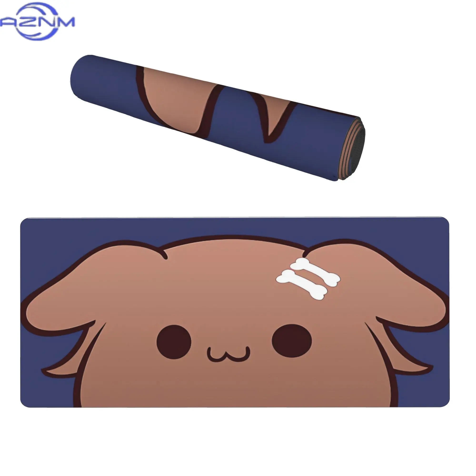 Korone Happy Furball Doggo Desk Mats Desk Mat for Mood Lighting Desks or Cozy Bedroom Corners Soft Addition to a Warm and Relaxi