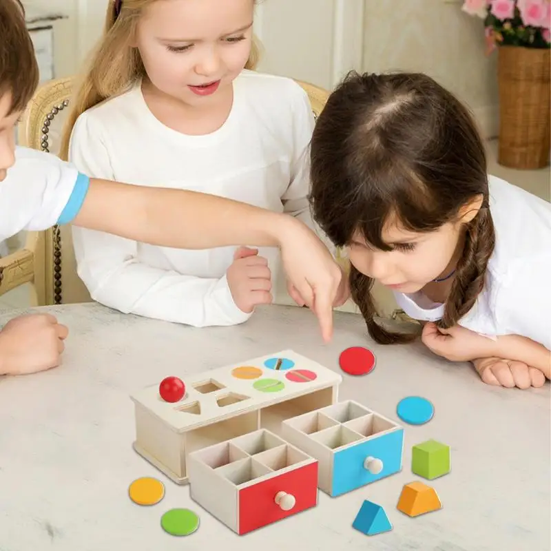 

Coin Box Toy Sorting Sensory Toy Developmental Interactive Learning Matching Game For School Travel Home Preschoolers Girl