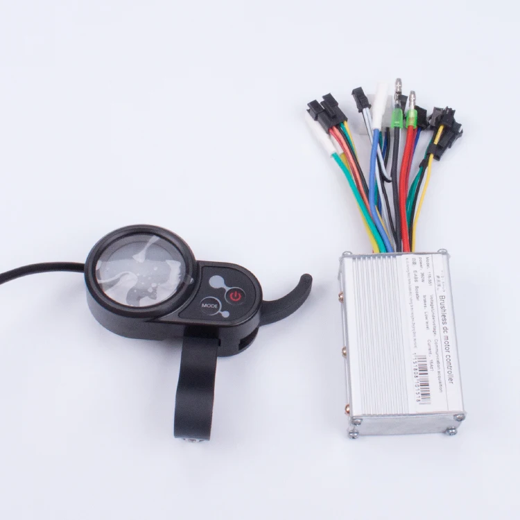 electric bicycle dc motor speed controller and digital display