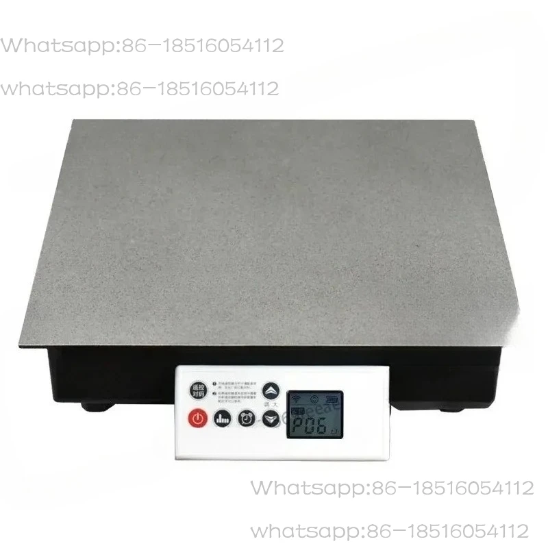 Invisible induction cooker for rock slab dining table Hidden wireless high-power island concealed household