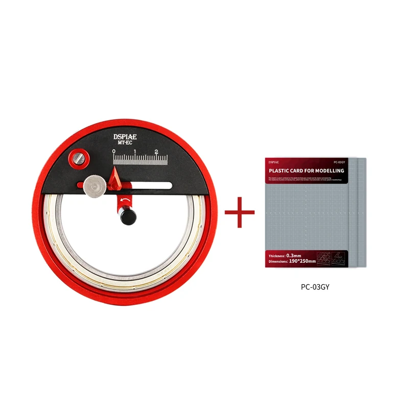 

DSPIAE MT-EC Stepless Circular Cutter Starter Kit Military Model Making Tool Assembly Retrofit Gundam Hobby DIY Cutting Sanding
