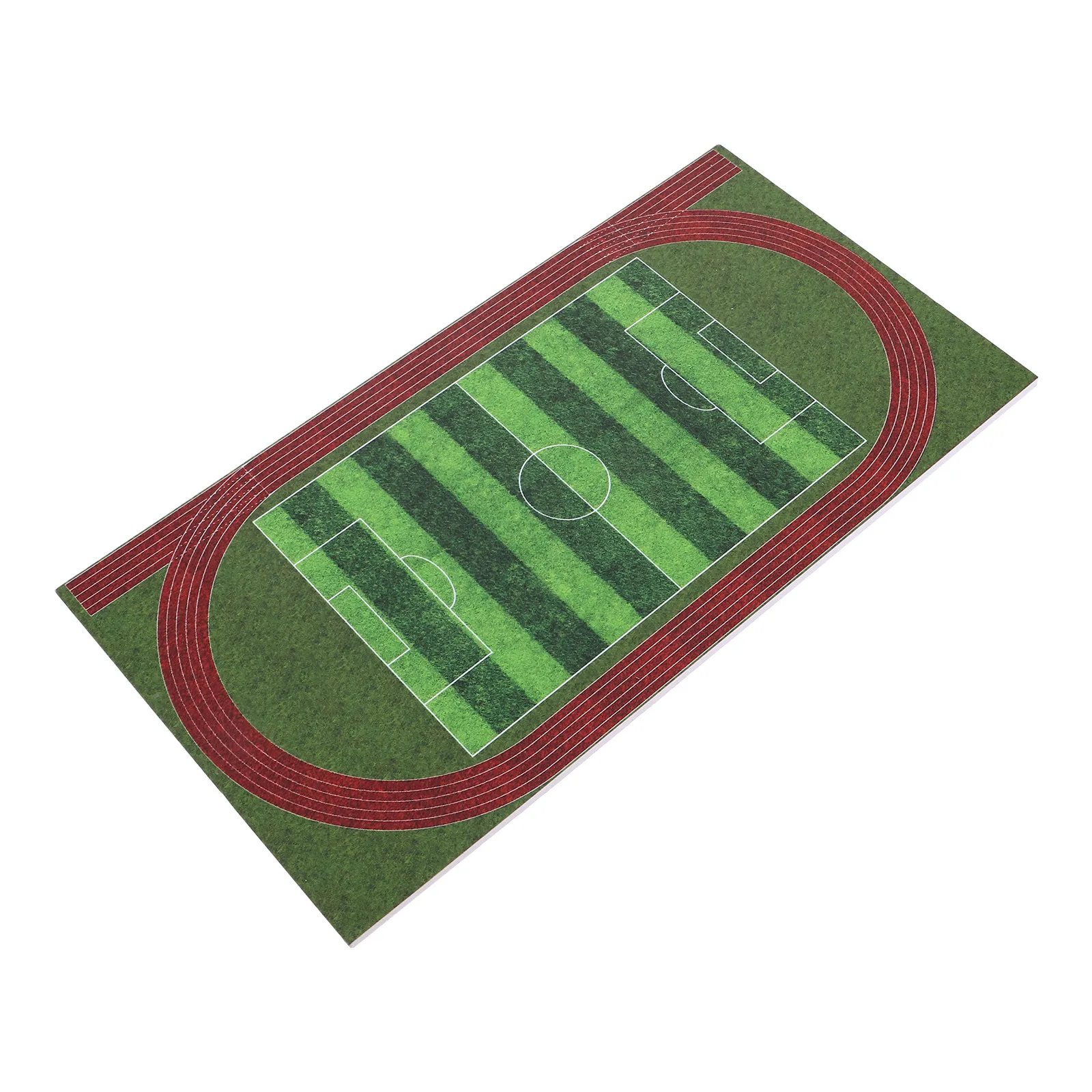1:300 Architectural Football Field Plastic Simulation Soccer Stadium for Diorama Sand Table Scene Layout Football Field