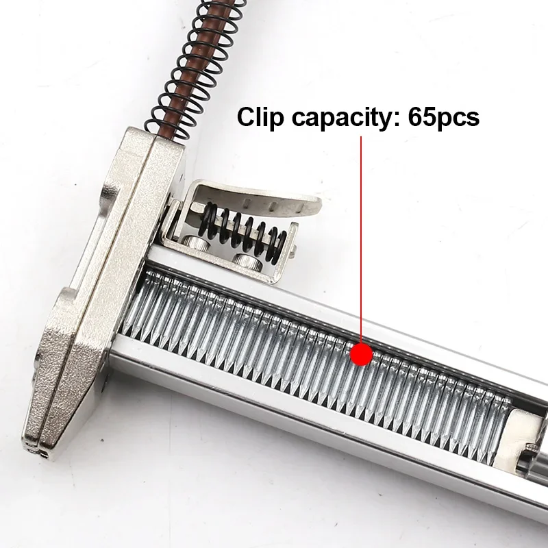 Woodworking Gun Tacker Manual Steel Nail Gun ST18 Semi Automatic Cement Nail Gun Wire Slot Nailing Device Nailing Machine view 4