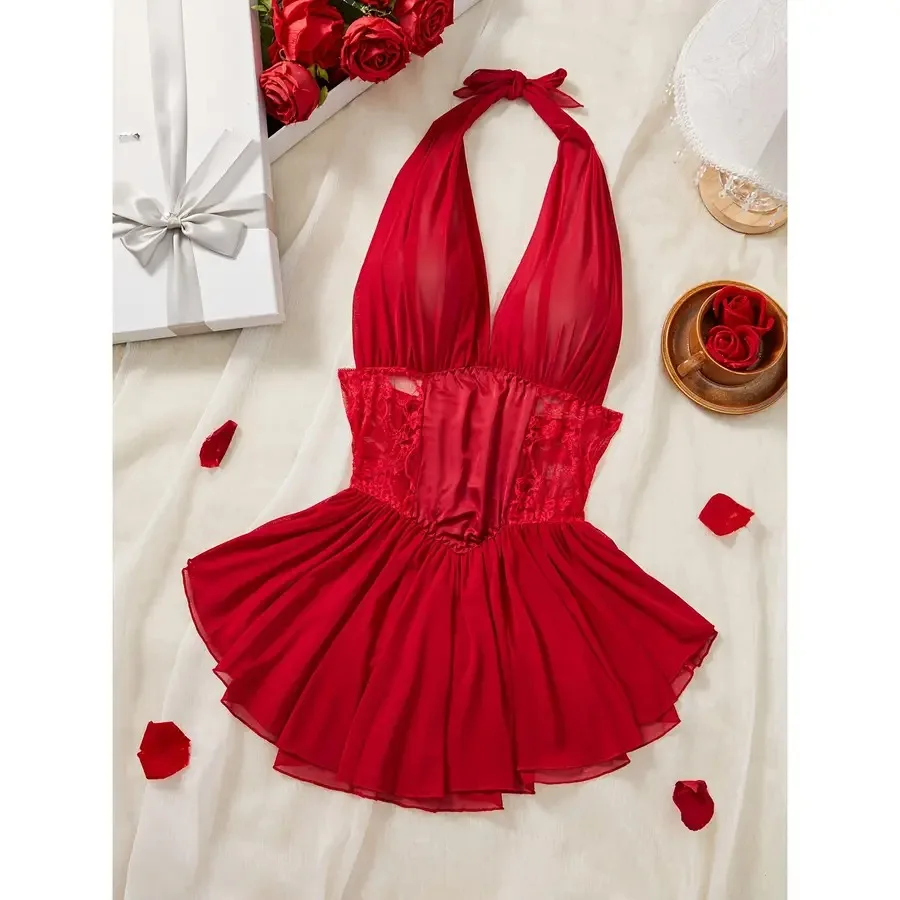 

Новое сексуальное женское платье-комбинация однотонного цвета – эластичный материал, без пояса, с кружевными вставками, легкая поддержка, взрослый размер, без подкладки, ткань 1