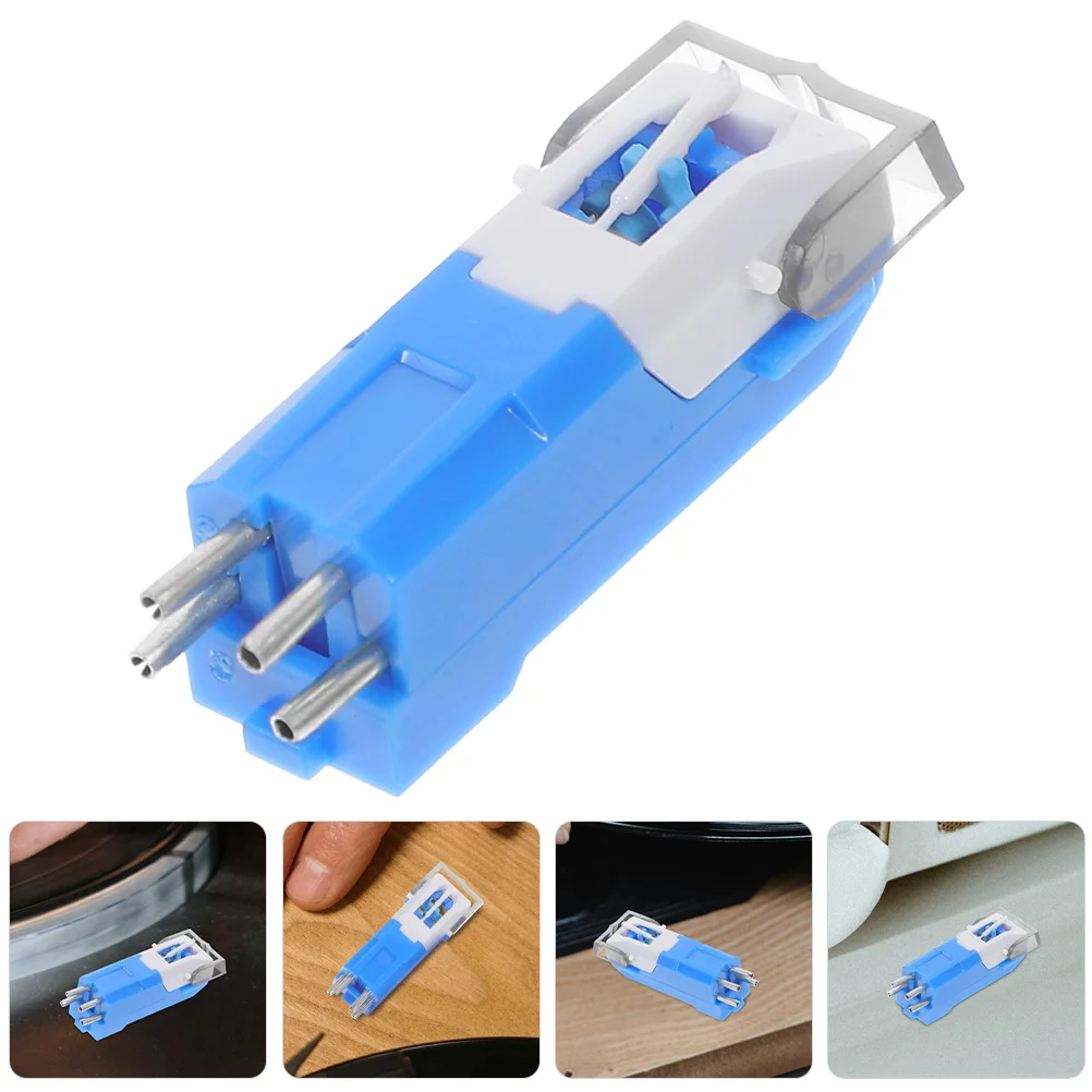 

2Pcs Durability-Enhanced Record Replacement Needle for Turntable Players Fine Audio Output Easy Install Compatible with Most