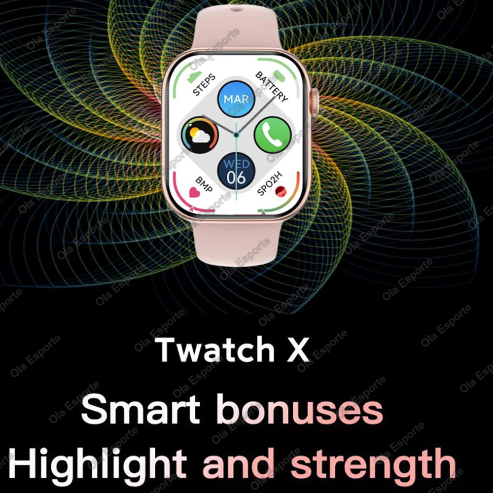 New in Smart Watch 9 Ultra Double Strap 49mm Women Men Smartwatch Wireless Charging Voice Assistant BT Call Sport Watch Pk T800