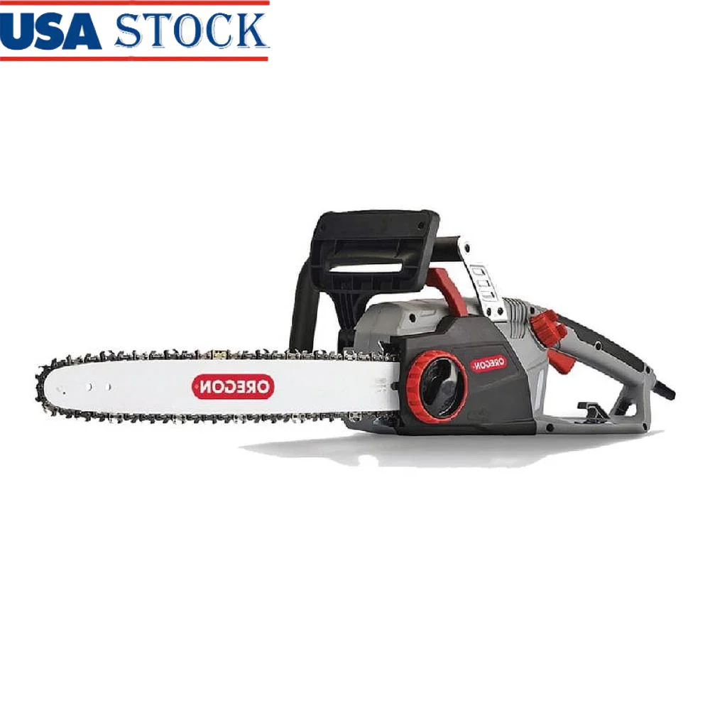 

15 Amp Self-Sharpening Electric Chainsaw 18 inch Tool-Free Chain Tensioning Low Noise Instant Start Automatic Oiling Chain Brake