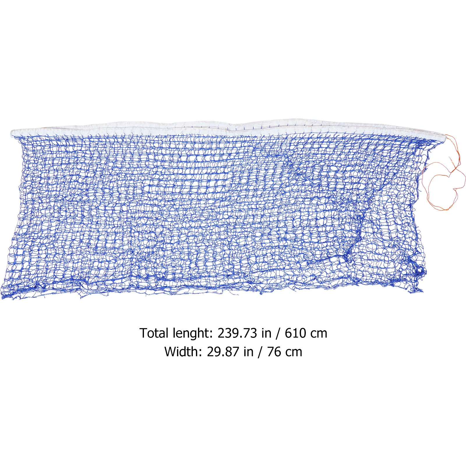 Badminton Net Standard Size Fine Mesh High-Durability Polypropylene Fiber Easy Install Portable Multi-Sport Net for Garden