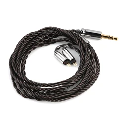 Tripowin Mirage 4 Cores HiFi IEM Cable 30AWG OCC Replacement Cable 12 Wires Per Core for In Ear Monitor Audiophile