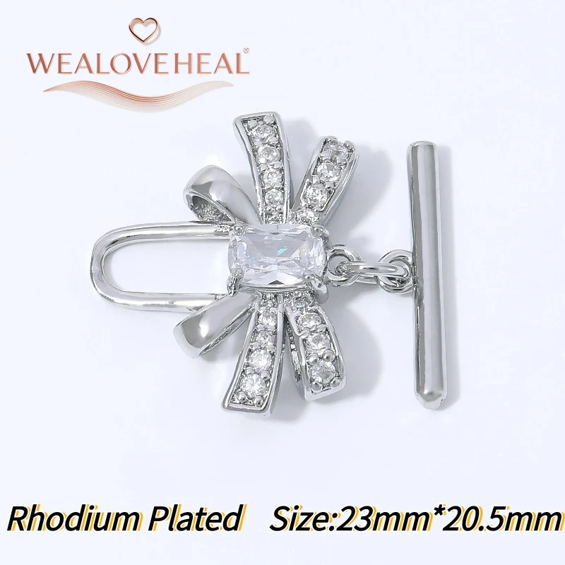 18K vergoldeter Messing-Herz-OT-Knebelverschluss mit Mikro-Pavé-Zirkonia für DIY-Armband- und Halsketten-Schmuckherstellung Zubehör – Detail 26