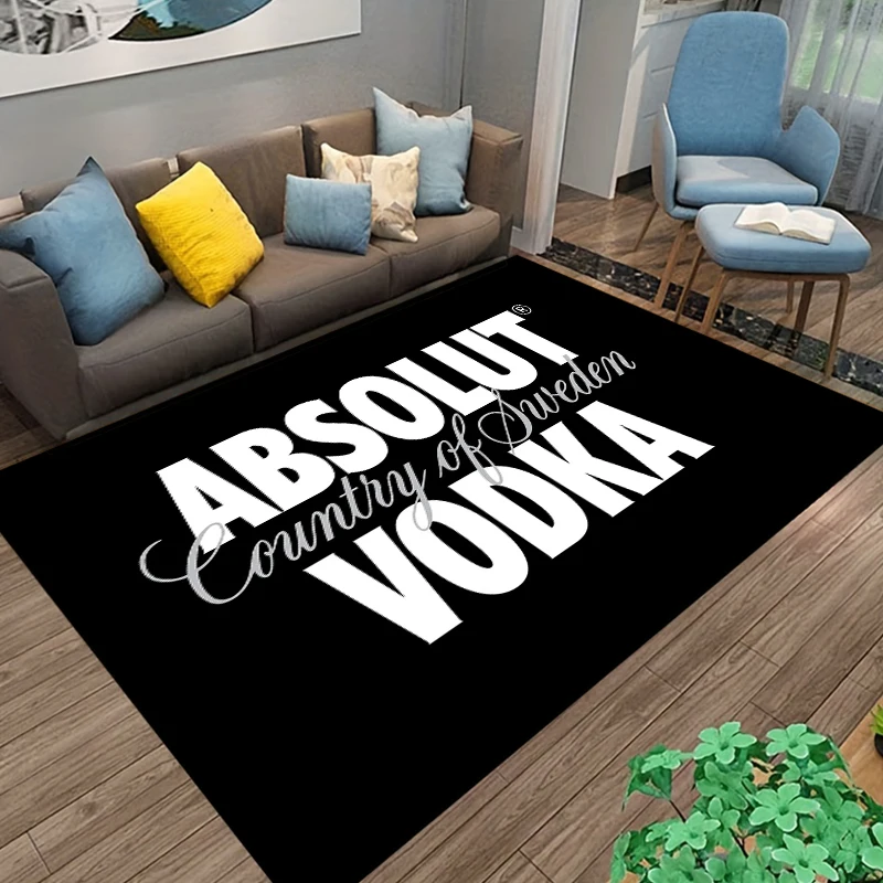 Absolut-Vodka Printing Carpet Living Room Bedroom Rugs of Photography Prop Photo Birthday Gift  Carpets for Bed Room Alfombras