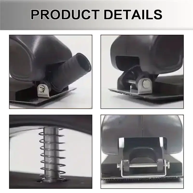 A55F-Adjustable Curved Hand Push Board Paint Polishing Tool 70X198mm Multi-Functional Car Bodywork Tool